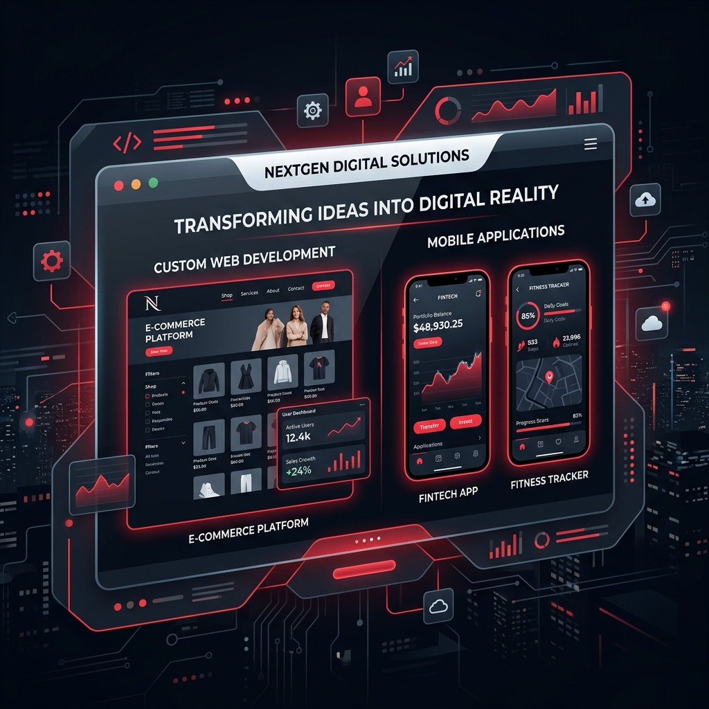 Any Custom Software Mockup